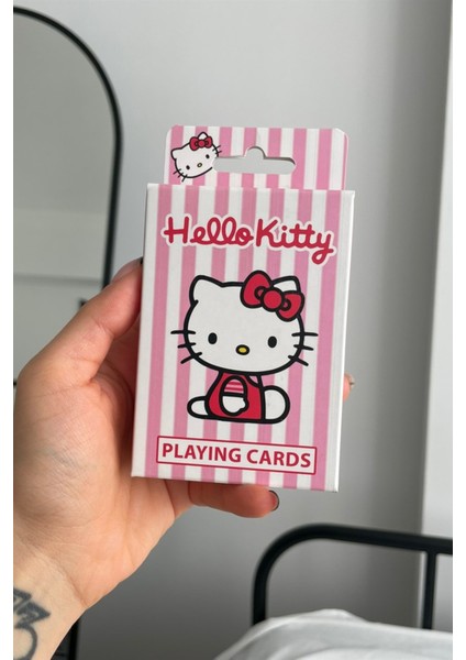 Anime Hello Kitty Iskambil Poker Kartı