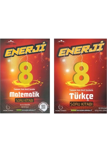 LGS 8. Sınıf Enerji Matematik ve Türkçe Soru Bankası