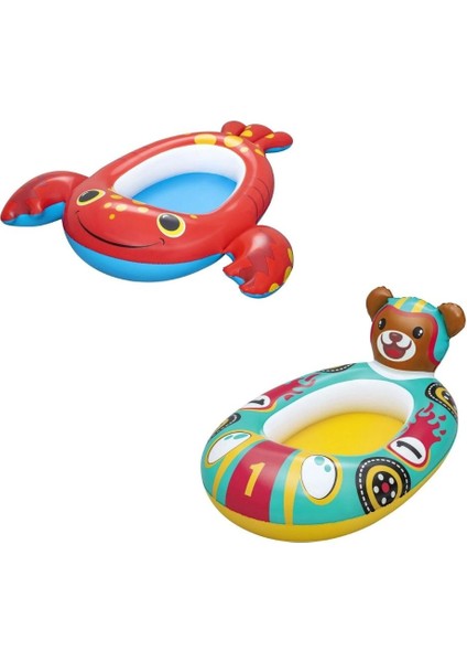 Çocuk Botu Sevimli Hayvanlar Yengeç Float Bot - Mavi Su Dünyası modelleri