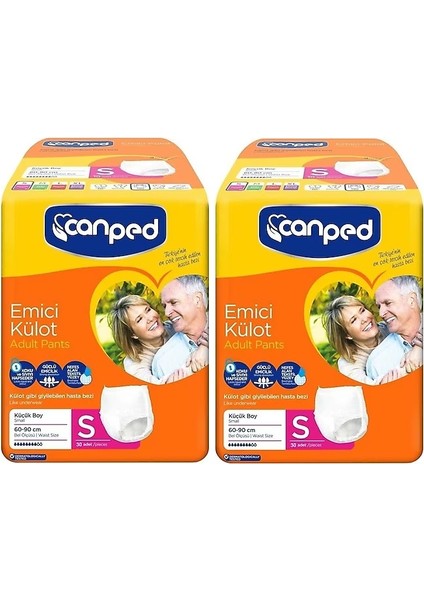 Emici Külot Küçük Boy Small 50-90 cm 60 Adet