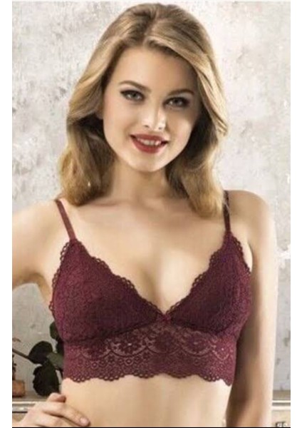 4601 Dantel Yarım Bustiyer