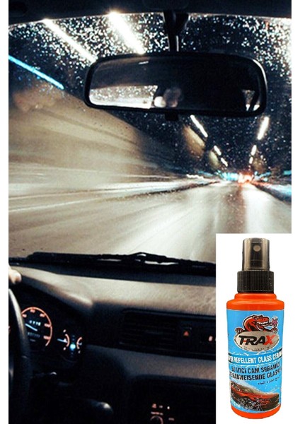 Araba Oto Su Yağmur Itici Cam Seramiği Cam Ayna Su Tutmayı Engelleyici Yağmur Kaydırıcı 170 ml Sprey fırsatları