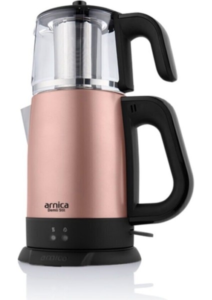 IH33200 Demli Stil 1800 W Cam Demlikli Çay Makinesi Rose