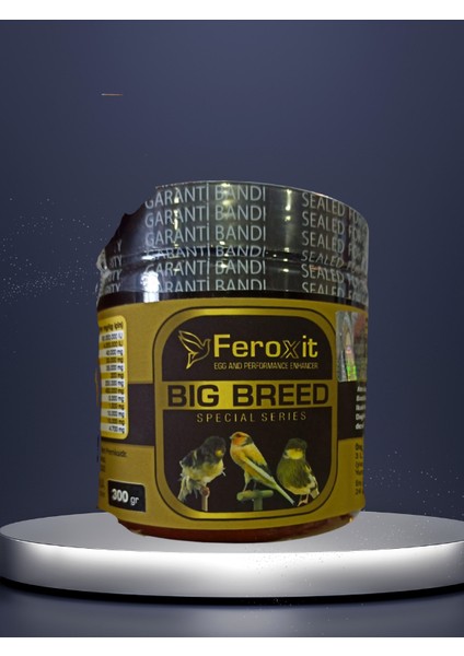 Büyük Irk Kanaryalar Için Üreme , Kızıştırıcı ve Yumurta Arttırıcı Big Breed Special Series 300 gr