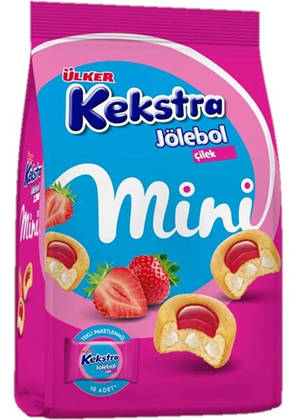 Kekstra Jolebol Çilekli Mini 150 gr