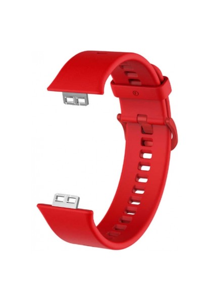 Huaweı Watch Fit Uyumlu Spor Silikon Kordon Kırmızı fiyatları