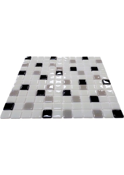 Mutfak Tezgah Arası ve Tüm Yaşam Alanları İçin Cam Mozaik. Taş Ölçüleri: 25X25X5 Mm. File Ölçüsü: 31.5X31.5 cm. ( 1 Koli = 10 File = 1 m2 Fiyatıdır ) fırsatları