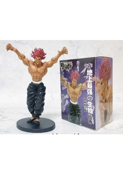 Baki The Grappler Hanma Baki Hanma Yujirō Hanayama Kaoru Jack Hanma Action Figure Model Collection Toys 22CM (Yurt Dışından)