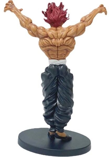 Baki The Grappler Hanma Baki Hanma Yujirō Hanayama Kaoru Jack Hanma Action Figure Model Collection Toys 22CM (Yurt Dışından)
