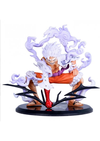 Luffy Gear 5 Figure Anime-Luffy Nika Gear Second Position Action Figure 7.87INCH/20CM-CHARACTER Model Collectibles Animations Figurine Decoration Birthday Gifts For Men (Yurt Dışından)