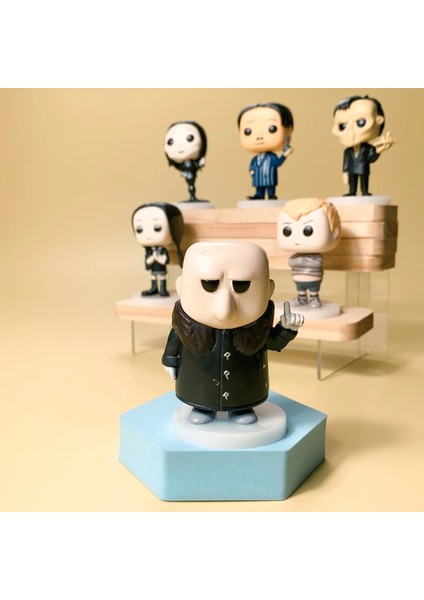 6pcs/set The Addams Family Wednesday Addams Cute Pvc Action Figure Toys 8cm (Yurt Dışından) indirimleri