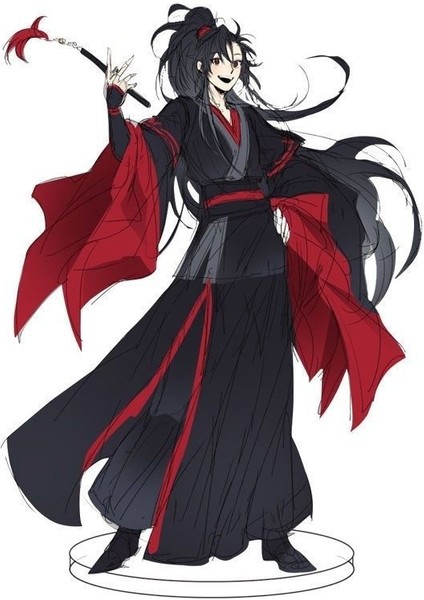 Mo Dao Zu Shi Anime Acrylic Stand Model Toys Wei Wuxian Lan Wangji Jiang Cheng Jin Ling Action Figures Collection Cosplay Props (Yurt Dışından)