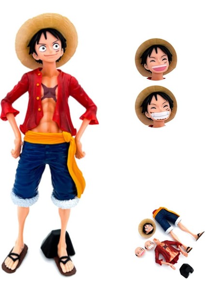Luffy Figures, One Piece Anime Action Figure, Anime Puppets Figure Pvc Toys Anime Figure Model Table Desk Decoration For Kids Birthday Gift, Collectibles (Yurt Dışından)