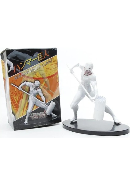 Attack On Titan Pvc Eren Yeager Armored War Hammer Titan Giant Action Figure Model Collection Toys (Yurt Dışından)