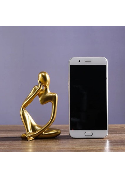 Modern Sanat Düşünürleri Küçük Mobilyalar Iskandinav Tarzı Soyut Düşünce Karakterler Minyatür Model Ev Dekorasyon Mesa Figürler (Yurt Dışından)