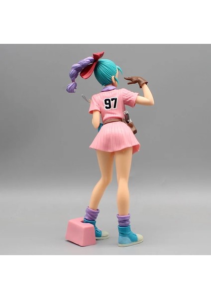 Dragon Ball Z 25 cm Bulma Glitter & Glamours Anime Figürü Gk Aksiyon Heykelcik Pvc Heykeli Modeli Bebek Koleksiyon Süs Oyuncaklar Hediye (Yurt Dışından)