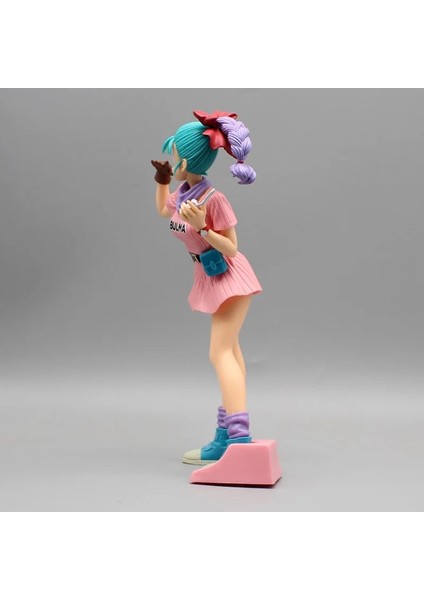 Dragon Ball Z 25 cm Bulma Glitter & Glamours Anime Figürü Gk Aksiyon Heykelcik Pvc Heykeli Modeli Bebek Koleksiyon Süs Oyuncaklar Hediye (Yurt Dışından)