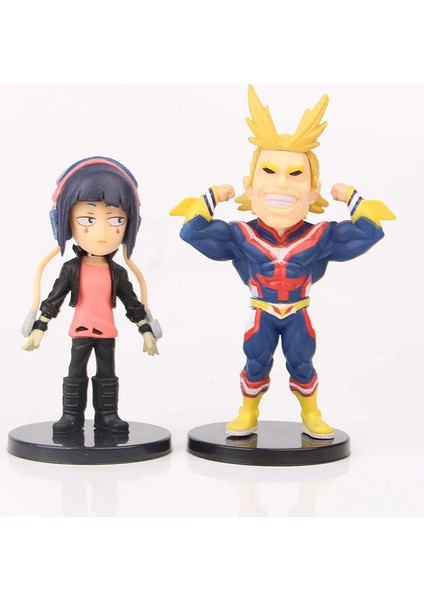 9pcs/set Anime My Hero Academia Statue Figure Model Toys (Yurt Dışından)