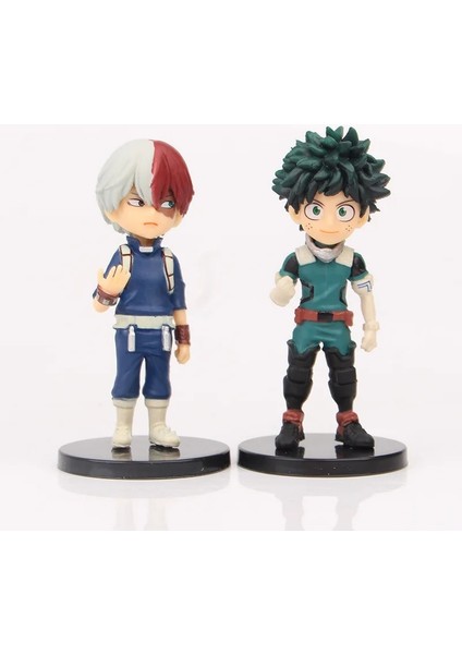 9pcs/set Anime My Hero Academia Statue Figure Model Toys (Yurt Dışından)