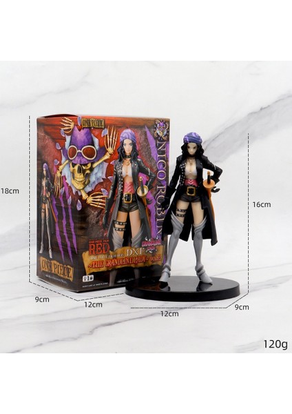 One Piece Figure Theater Edition Film Red Robin Roronoa Zoro Luffy Nami Sanji Uta Anime Action Figurine Model Doll Toys Gift (Yurt Dışından) fırsatları