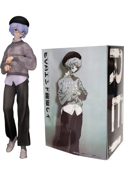 22 cm Neon Genesis Evangelion Anime Figürü Eva Asuka Langley Soryu Aksiyon Figürleri Rei Ayanami Heykelcik Koleksiyon Model Oyuncak Bebekler (Yurt Dışından)