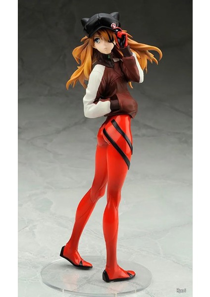 22 cm Neon Genesis Evangelion Anime Figürü Eva Asuka Langley Soryu Aksiyon Figürleri Rei Ayanami Heykelcik Koleksiyon Model Oyuncak Bebekler (Yurt Dışından)