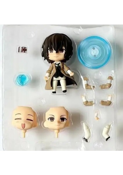 Bungo Stray Dogs Dazai Osamu Nakajima Atsushi 657# Nakahara Chuya 676# Ryunosuke Akutagawa 1191# Doll Anime Toys Action Figure (Yurt Dışından)