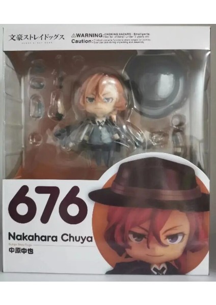 Bungo Stray Dogs Dazai Osamu Nakajima Atsushi 657# Nakahara Chuya 676# Ryunosuke Akutagawa 1191# Doll Anime Toys Action Figure (Yurt Dışından) indirimleri