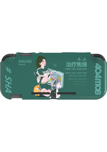Nintendo Switch Lite ile Uyumlu Kılıf Için Silikon Koruyucu Kauçuk Kapak Şok Emme Anti Çizilmez Kaymaz Kılıf (Yurt Dışından)