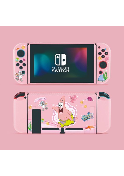 Nintendo Switch Konsolu ve Joy Con ile Uyumlu Switch Tpu Ince Kılıf Kapağı Için Koruyucu Kılıf (Yurt Dışından)