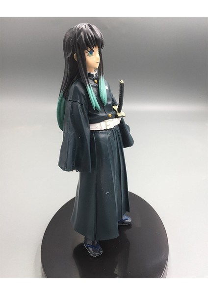 2021 Anime Figurine Model Demon Slayer Kimetsu No Yaiba Tokitou Muichirou Figures Pvc Model Toys (Yurt Dışından)