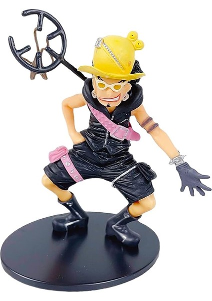 Usopp Action Figures 14CM Usopp Anime Figure Statue Anime Figurine Usopp Model Standing Statue Anime Figure Gift Toy For Decoration (Yurt Dışından)