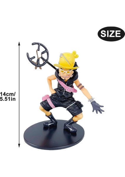 Usopp Action Figures 14CM Usopp Anime Figure Statue Anime Figurine Usopp Model Standing Statue Anime Figure Gift Toy For Decoration (Yurt Dışından) fiyatları