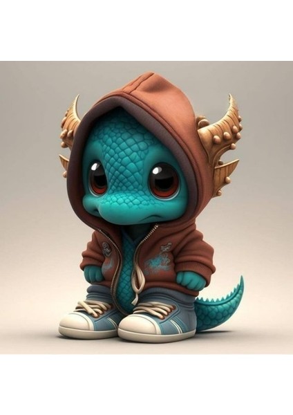 Halloween Dragon Boy Resin Halloween Car Office Home Decoration Clollectible Action Figures Toys 13CM (Yurt Dışından) modelleri