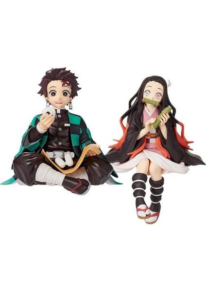 Kamado Nezuko/kamado Tanjiro Figure, Nezuko And Tanjiro Action Figures Anime Pvc Statue Model Collection Figurine Ornaments Home Decoration Toys Gifts (Yurt Dışından) fiyatları