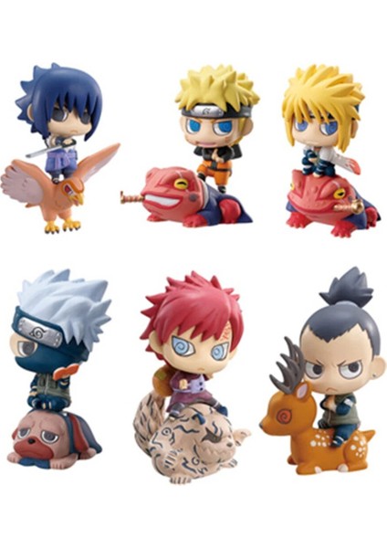 Sıcak Naruto Shippuden Anime Şekilli Kalıp Sasuke Kakashi Gaara Aksiyon Heykelcik Pvc Heykeli Koleksiyon Oyuncak Bebek Çocuk Hediyeler (Yurt Dışından)