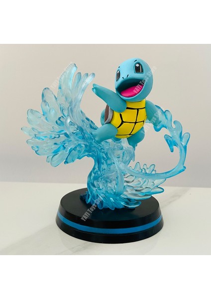 Sıcak Pokemon Anime Figürü Bikachu Charizard Squirtle Bulbasaur Vulpix Sahneleri Sürüm Heykelcik Oyuncaklar Pvc Modeli Koleksiyonu Bebekler (Yurt Dışından)