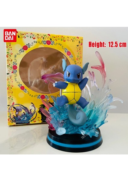 Sıcak Pokemon Anime Figürü Bikachu Charizard Squirtle Bulbasaur Vulpix Sahneleri Sürüm Heykelcik Oyuncaklar Pvc Modeli Koleksiyonu Bebekler (Yurt Dışından)