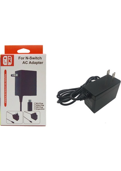 Nintendo Switch ve Switch Lite ve Switch OLED Için Şarj Cihazı Nintendo Switch Tv Dock Modu Ac Güç Kaynağı Adaptörü Switch Için C Tipi Şarj Kablosu. Sen (Yurt Dışından)