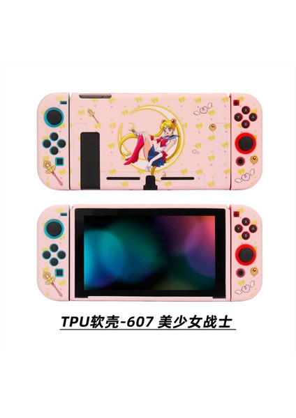 Nintendo Switch Konsolu ve Joy Con ile Uyumlu Switch Tpu Ince Kılıf Kapağı Için Koruyucu Kılıf (Yurt Dışından)