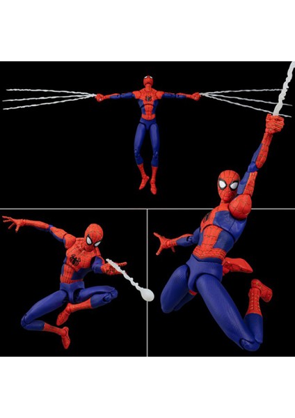 New ml Legends Spiderman Figure Spider-Man Into The Spider-Verse Sv Peter B. Parker Sentinel Miles Action Figures Model Toys (Yurt Dışından)