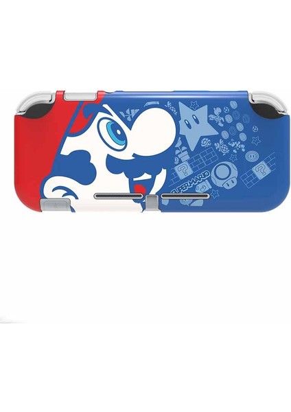 Nintendo Switch Lite ile Uyumlu Kılıf Için Silikon Koruyucu Kauçuk Kapak Şok Emme Anti Çizilmez Kaymaz Kılıf Tesadüfi Ekran Koruyucu (Yurt Dışından)