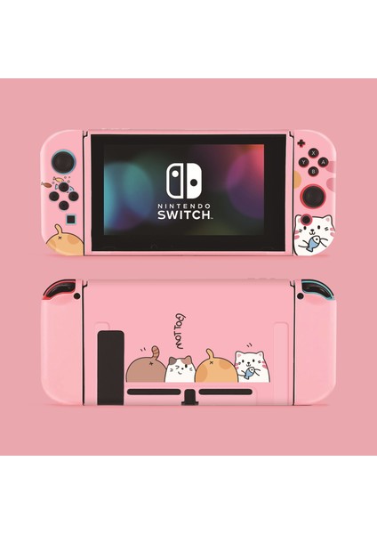 Nintendo Switch Konsolu ve Joy Con ile Uyumlu Switch Tpu Ince Kılıf Kapağı Için Koruyucu Kılıf (Yurt Dışından)