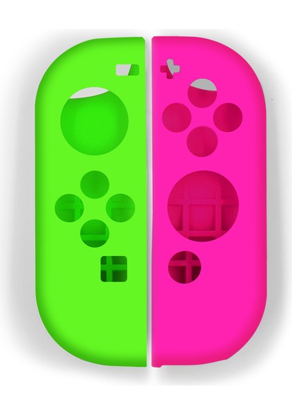 Nintendo Switch Joy Con Için Joystick Kapatma Başlığı Yumuşak Silikon Koruyucu Kılıf (Yurt Dışından)