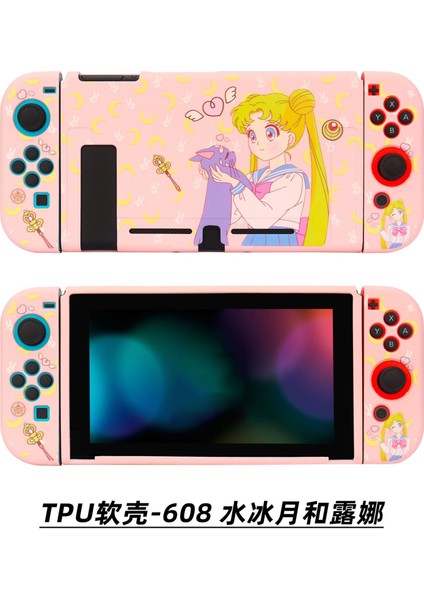 Nintendo Switch Konsolu ve Joy Con ile Uyumlu Switch Tpu Ince Kılıf Kapağı Için Koruyucu Kılıf (Yurt Dışından)