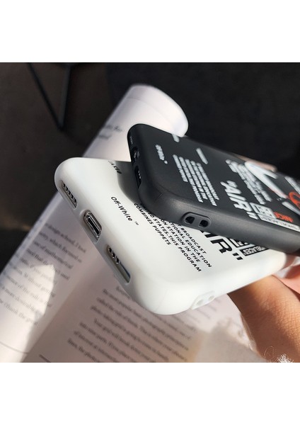 Iphone 13 12 11 Kapalı Beyaz Nike Buzlu Telefon Kılıfı 13PRO 12PRO Için (Yurt Dışından) fırsatları