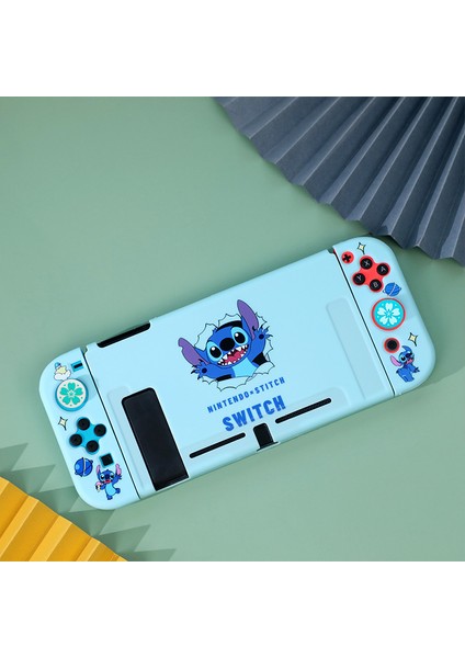 Nintendo Switch Için Takılabilir Koruyucu Kılıf Ns Konsolu ve Joy Con Kontrolörleri Için Sevimli Yumuşak Tpu Ince Kılıf Kapağı (Yurt Dışından)