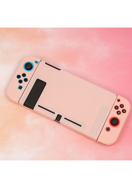 Nintendo Switch Için Takılabilir Koruyucu Kılıf Ns Konsolu ve Joy Con Kontrolörleri Için Sevimli Yumuşak Tpu Ince Kılıf Kapağı (Yurt Dışından)