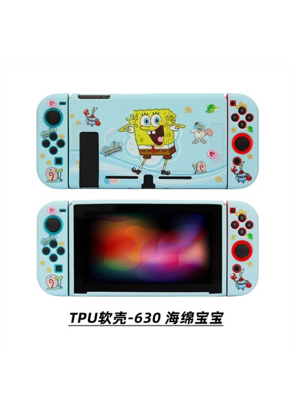 Nintendo Switch Konsolu ve Joy Con ile Uyumlu Switch Tpu Ince Kılıf Kapağı Için Koruyucu Kılıf (Yurt Dışından)