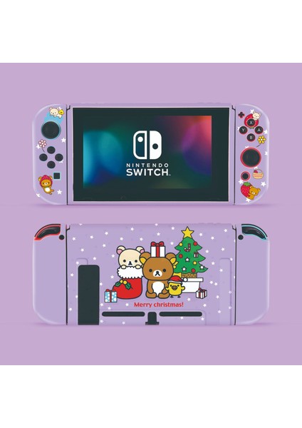 Nintendo Switch Konsolu ve Joy Con ile Uyumlu Switch Tpu Ince Kılıf Kapağı Için Koruyucu Kılıf (Yurt Dışından)